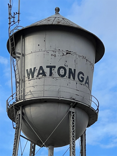 Watonga water tower