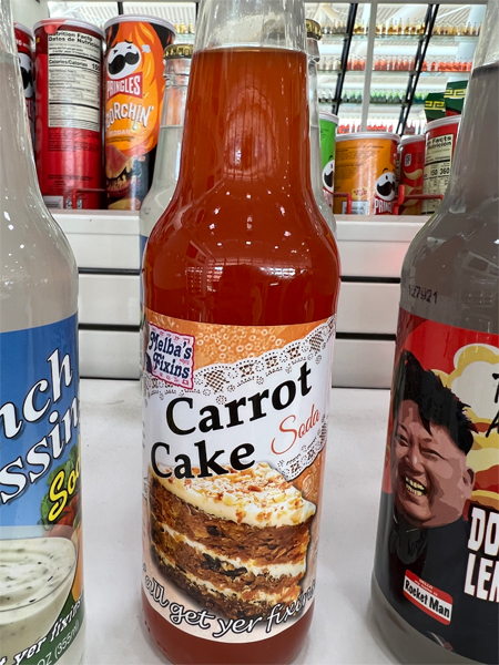 carrot cake soda pop