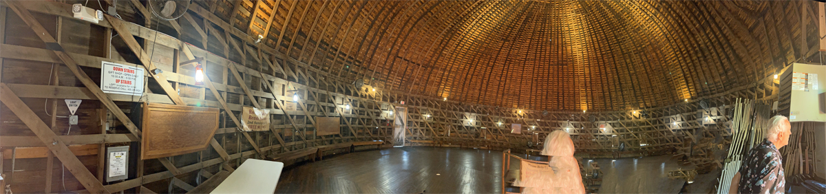 panorama of the top loft