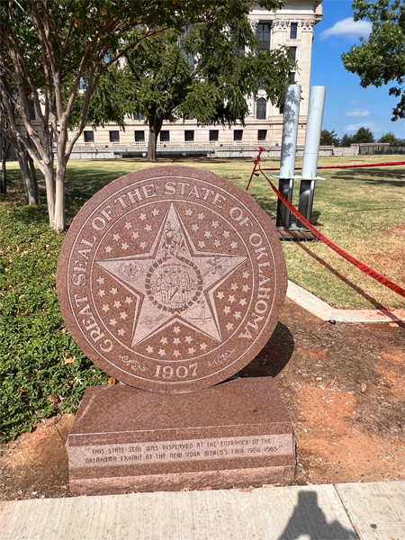 Grerat seal of Oklahoma