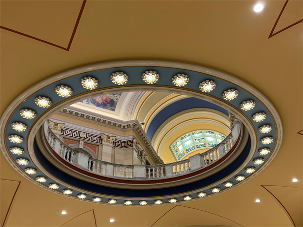 ceiling in the Rotunda