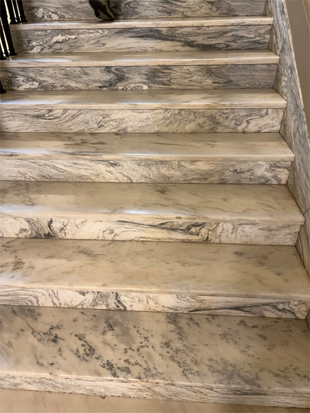 marble staircase