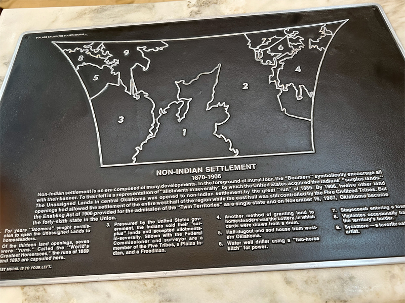 Non-Indian Settlement map