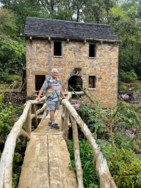 Lee Duquette ready to enter the Grist Mill