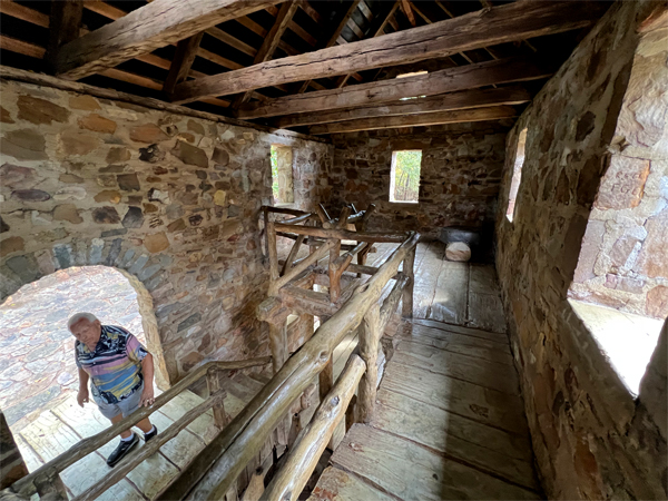 Lee Duquette Inside the Grist Mill