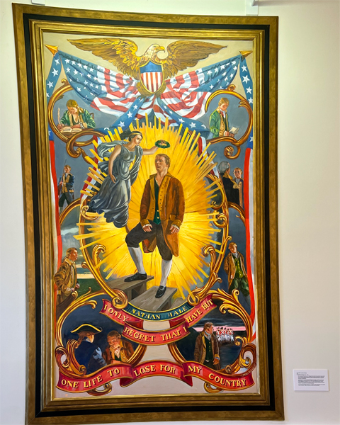 Nathan Hale mural