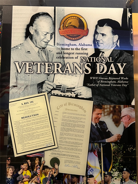National Veterans Day poster