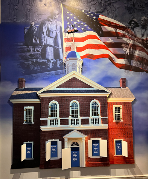 Each door opend with a saying