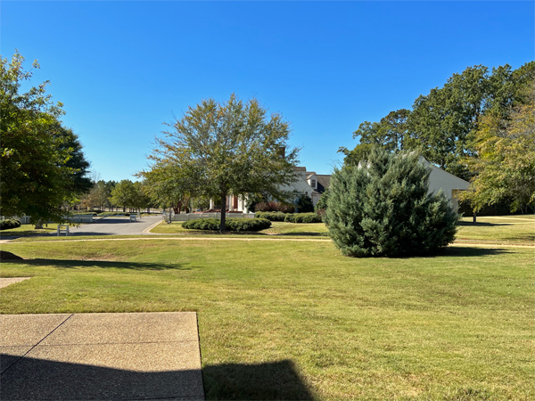 the grounds at American Village
