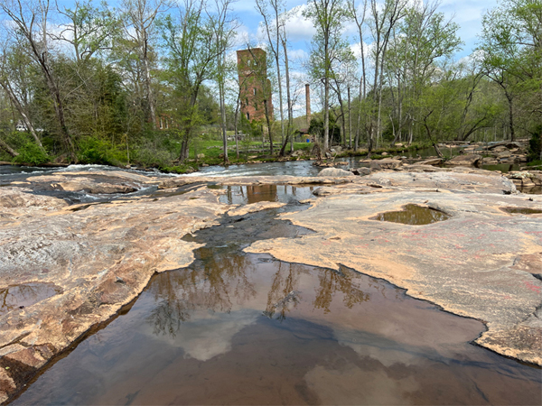 part of the mill left at Glendale Shoals