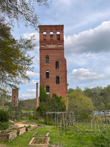 remains of the Glendale Mill