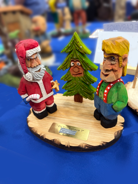 Christmas woodcarvings