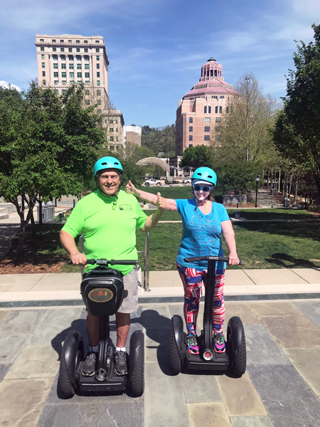 The two RV Gypsies on their 34th Segway tour