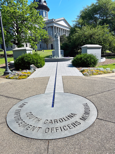 SC Fraternal Order of Police Memorial Fund Statue