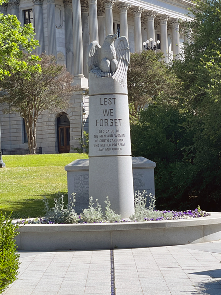 SC Fraternal Order of Police Memorial Fund Statue