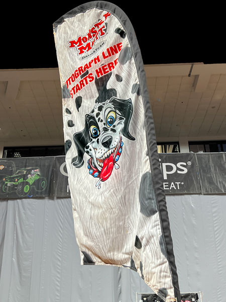 Monster Mutt Dalmatian sign