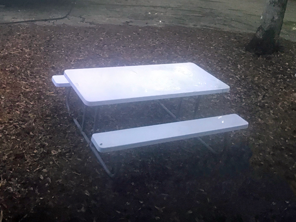 picnic table