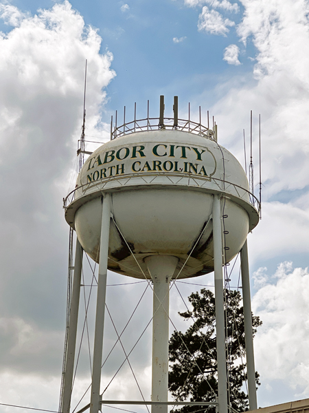 Tabor City North Carolina water tower
