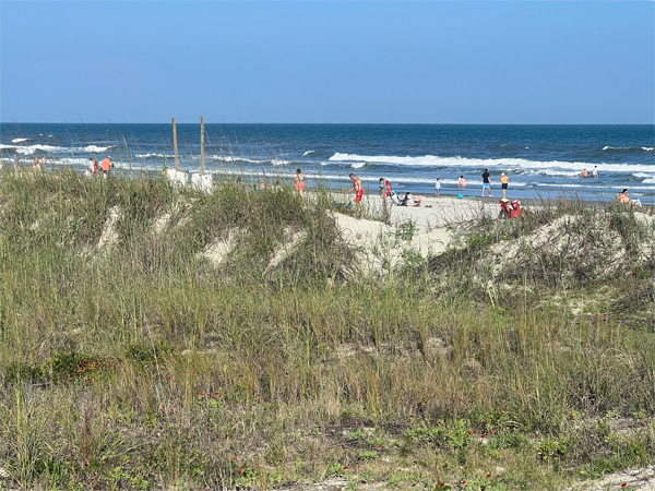 people at Sunset Beach