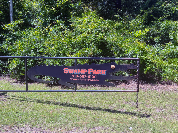 Swamp Park sign
