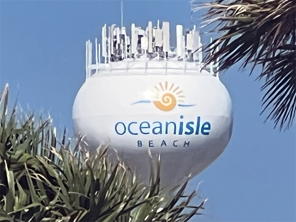 Ocean Isle Beach water tower