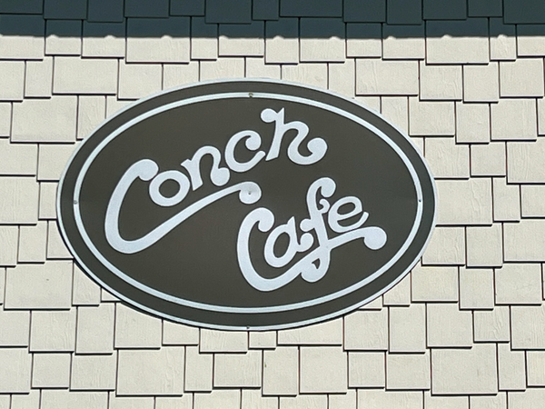 Conch Cafe sign
