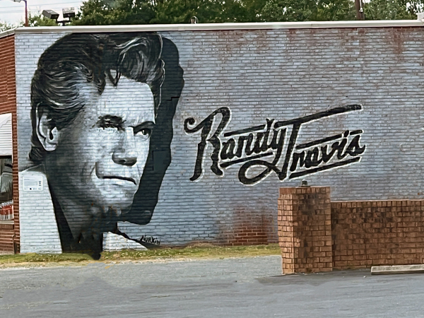 Randy Travis Mural