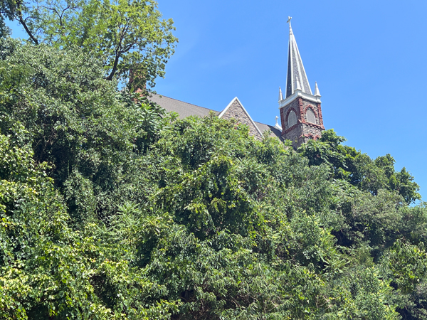 St. Peters Catholic Church steeple