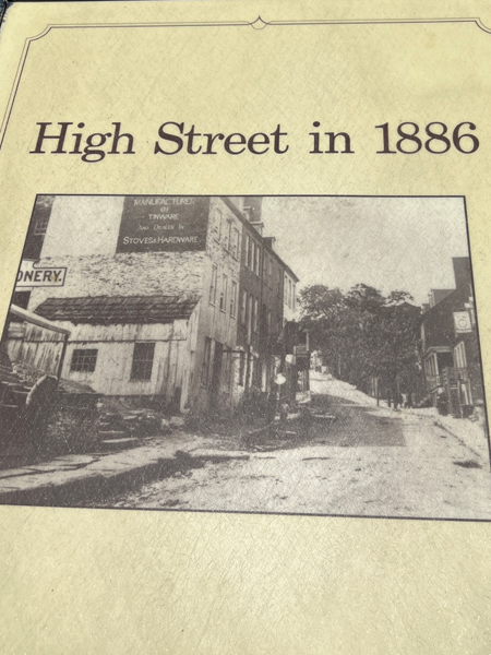 High Street in 1886