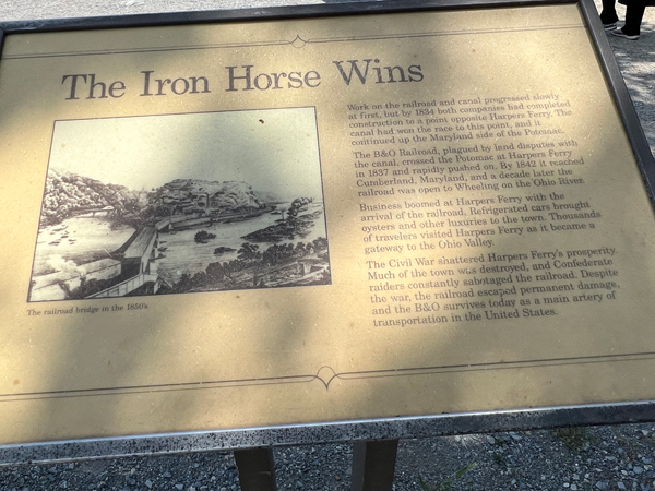 The Iron Horse sign
