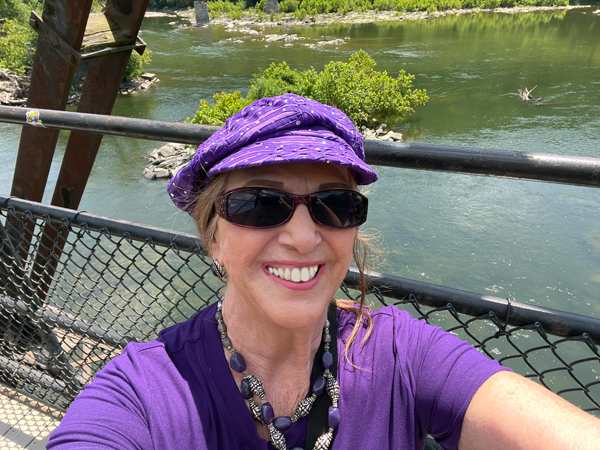 Karen Duquette and the Shenandoah River