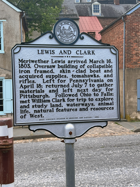 Lewis and Clark sign