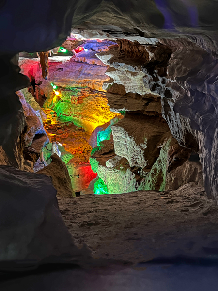 colors in the cave