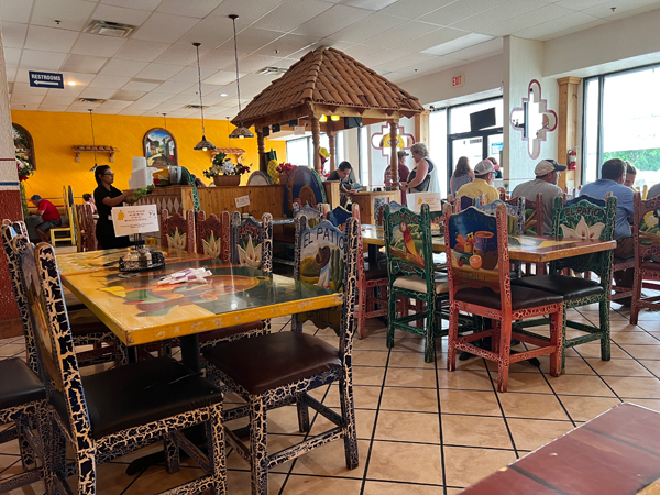 general overview of El Patio Mexican Restaurant