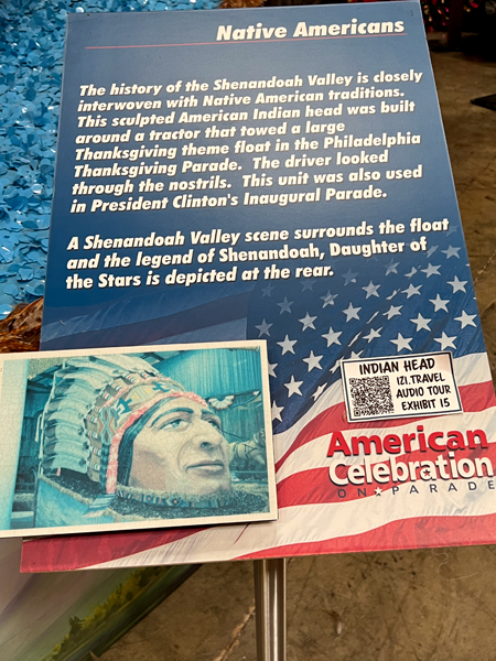 sign about Native Americans