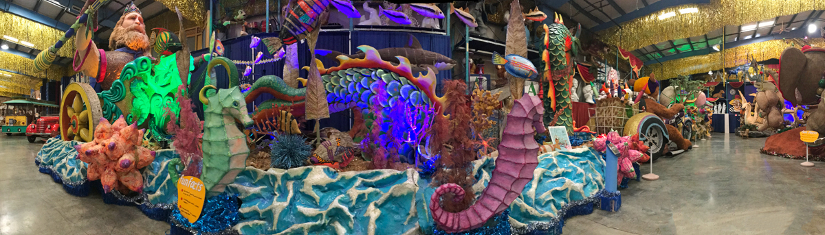 King Neptune float