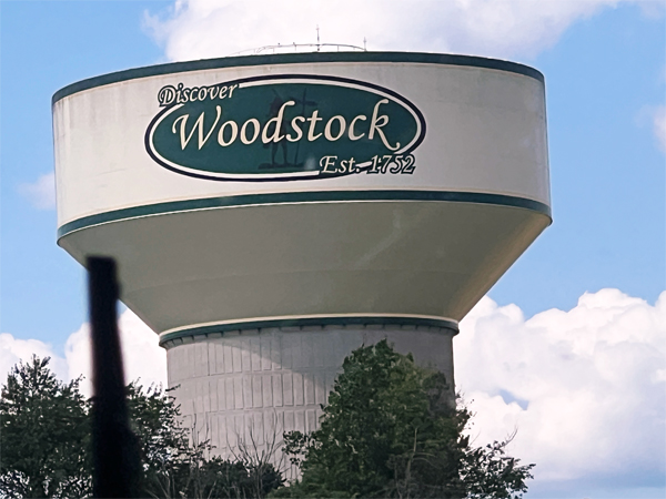 Woodstock water tower
