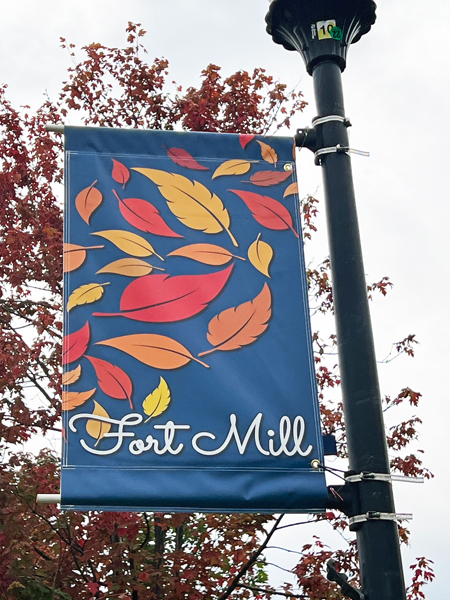 Fort Mill Autumn Flag