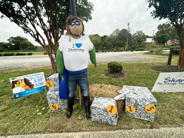 Sharonview Federal Credit Union scarecrow