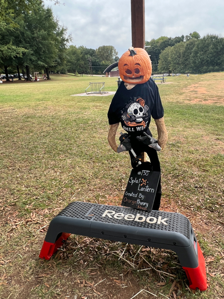 Orange Theory Fitness Fort Mill scarecrow