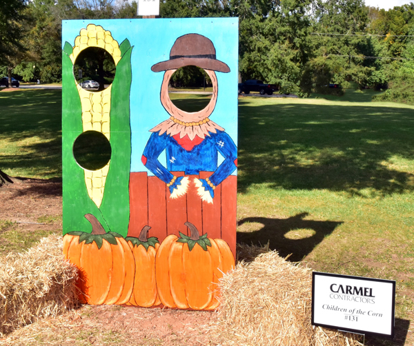 Carmel Contractors scarecrow