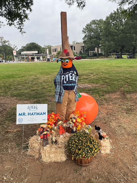 FLYERS After-School Program scarecrow