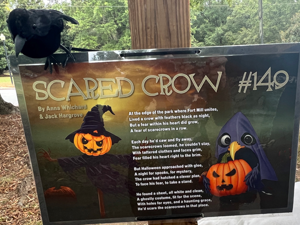 Scared Crow sign