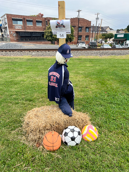Providence Classical School scarecrow