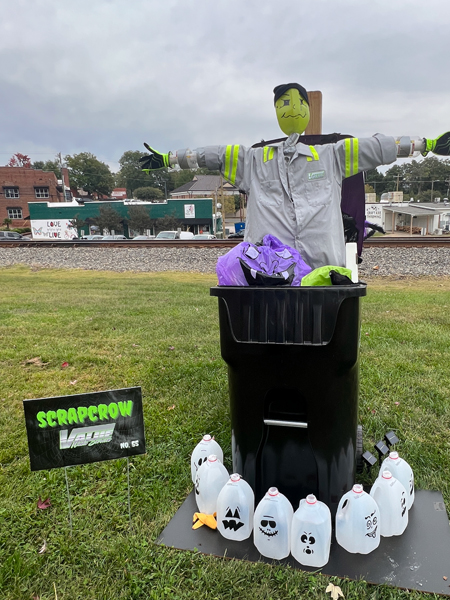 Value Waste Services scarecrow