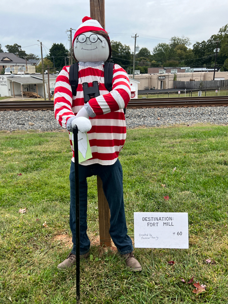 Fosnow Family scarecrow