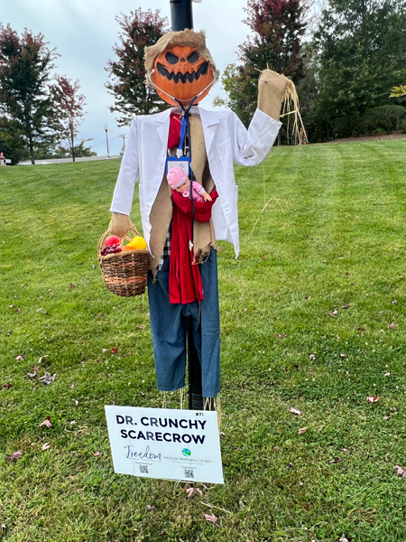 Holistic Wellness Center scarecrow