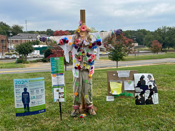 NAMI Piedmont Tri- County scarecrow