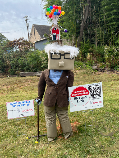 Bayada Home Care scarecrow