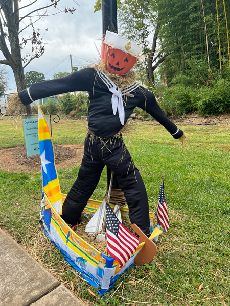 United States Navy Scarecrow